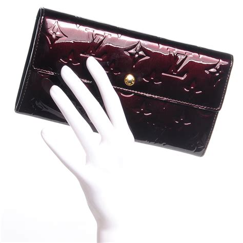 louis vuitton vernis sarah wallet|sarah wallet in monogram.